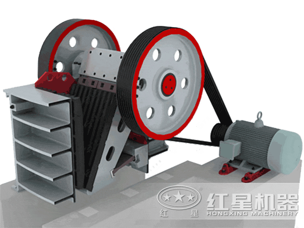 鋁礦石顎式破碎機(jī)工作原理