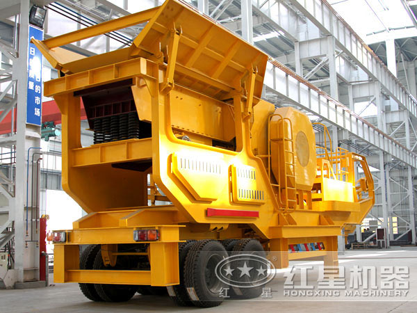 移動式石子破碎機