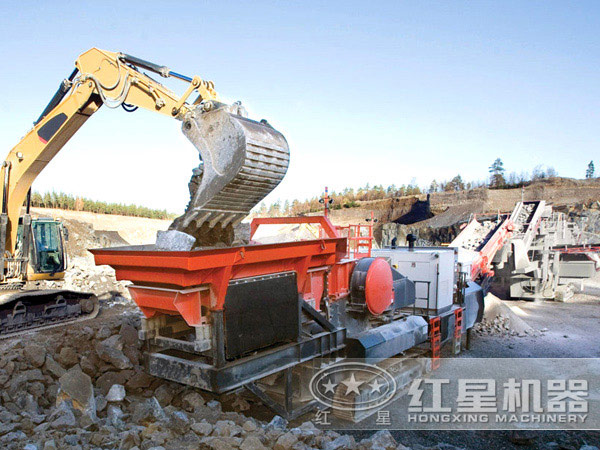 大型礦山石頭破碎機