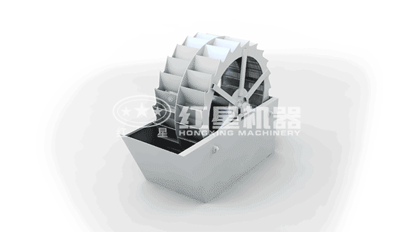 每小時洗100方的洗砂機—一臺有“內(nèi)涵”的洗石子機