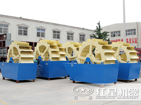 某河南洗石機廠家廠區(qū)