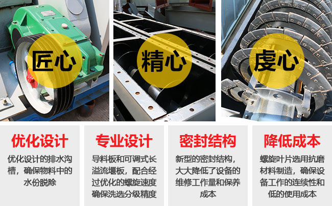 砂石洗選機(jī)性能優(yōu)勢(shì)