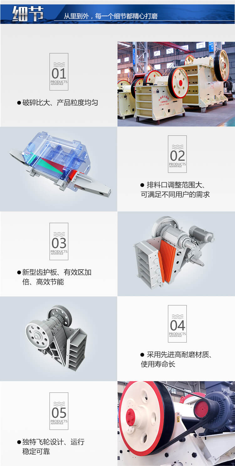 顎式破碎機(jī)細(xì)節(jié)展示