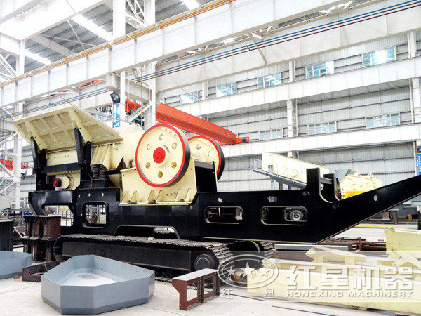 履帶式建筑垃圾破碎機(jī)