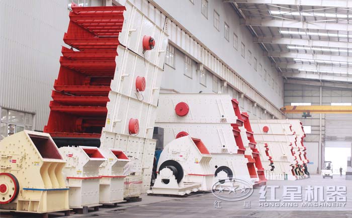 800x600錘式破碎機(jī)車間