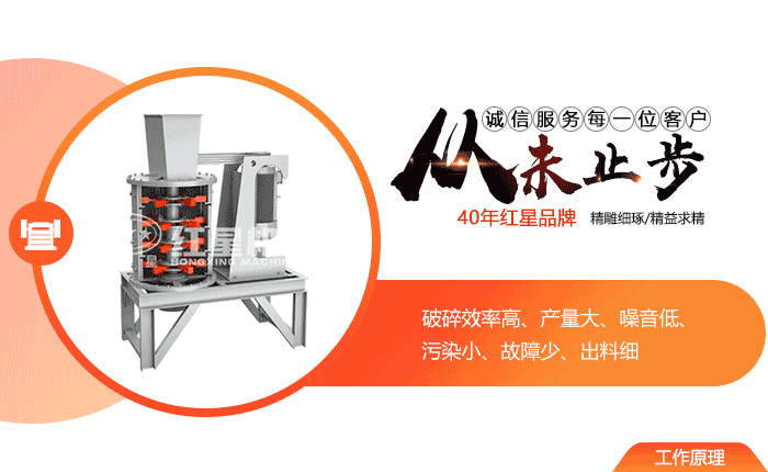 復(fù)合式破碎機工作原理