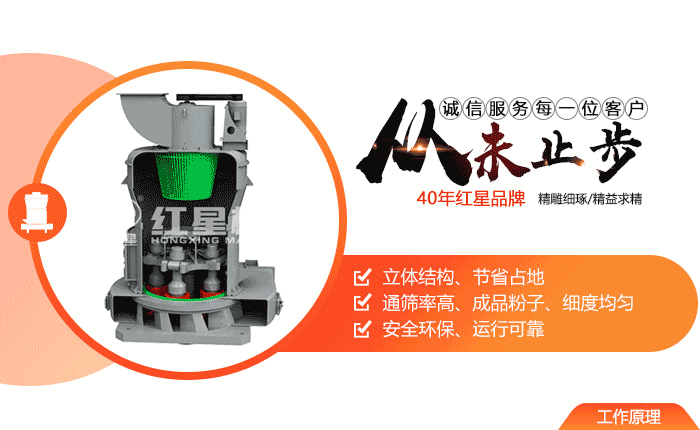 碳酸鈣磨粉機(jī)工作原理