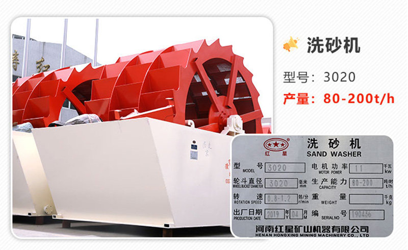 每小時洗80方的洗砂機多少錢一臺？有哪些型號可選