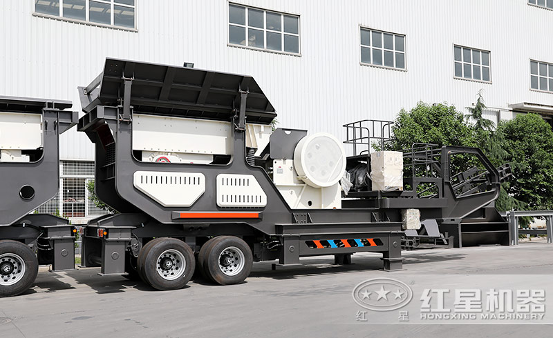 顎式移動式石頭破碎機(jī)