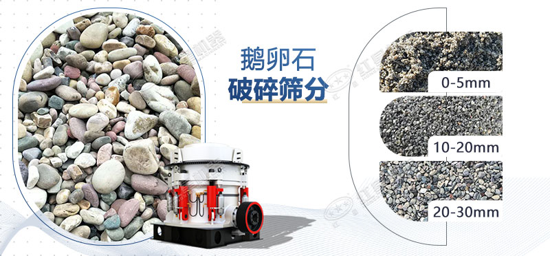 破碎鵝卵石用什么破碎機(jī)效果好，價(jià)格大概多少錢？