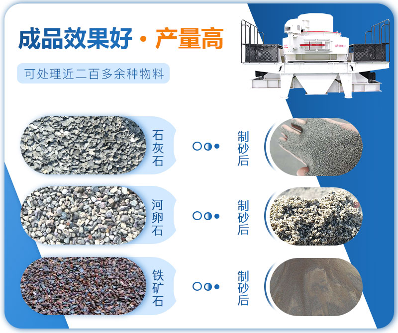 機(jī)制砂做細(xì)砂用什么破碎機(jī)好一點(diǎn)？