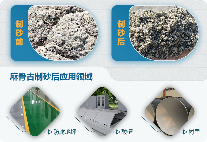 麻骨石可以做機(jī)制砂嗎？麻骨石制砂用什么制砂機(jī)？