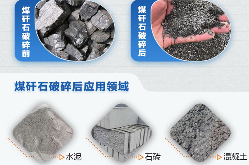 漲知識！煤矸石粉碎后竟有如此多的用途，你知道嗎？